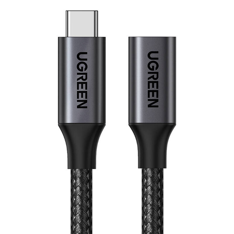 Kabel UGREEN US372 USB-C-USB-C 1m (czarny)