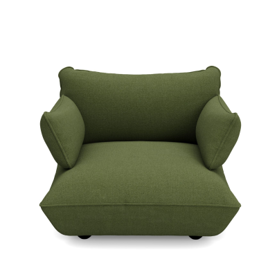 Sofa Fatboy Sumo Loveseat Boucle Leaf Green
