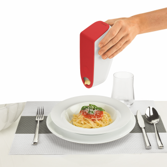  Guzzini Grate&Store parmesan grater with container, gray - 11