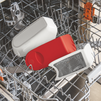  Guzzini Grate&Store parmesan grater with container, gray - 5