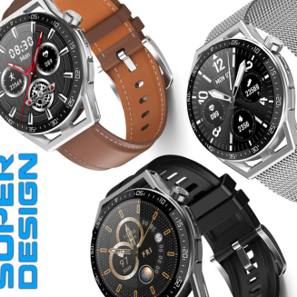 Smartwatch  Rubicon RNCE88-2 Czarny- Czarny Pasek Silikonowy + Czarna Bransoleta - 15