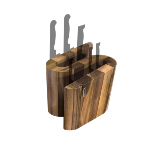 S Artelegno Grand Prix walnut magnetic block - 2