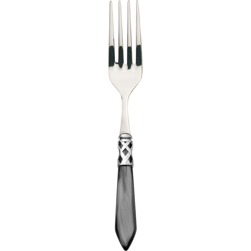 Widelec do serwowania Casa Bugatti Aladdin Black/Steel