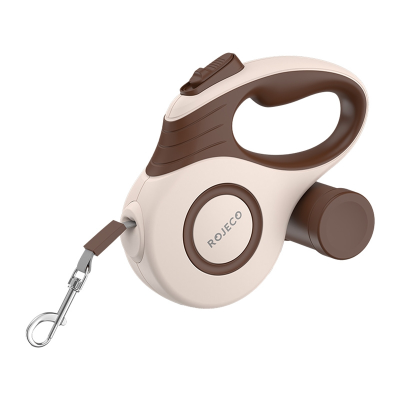 Smycz automatyczna 5m Rojeco A12 (brązowa)