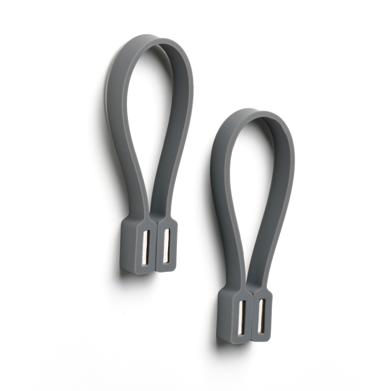  Magnetic wall hooks Zone Denmark Loop Grey 2 pcs.