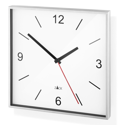 Zack Sillar clock 26 cm white