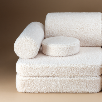  Wigiwama Settee Cream White Children's Sofa - 2