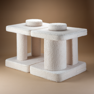  Wigiwama Settee Cream White Children's Sofa - 11