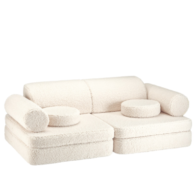  Wigiwama Settee Cream White Children's Sofa