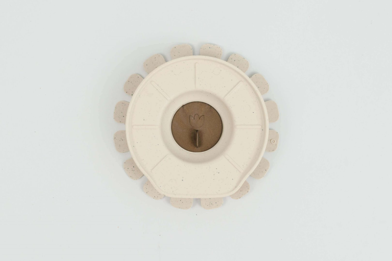 PLASTIA Pokrywa fermentacyjna 13.5 cm brązowy