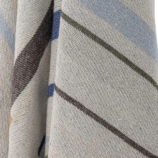  Bloomingville Toscana Blue plaid 130x160 cm - 3
