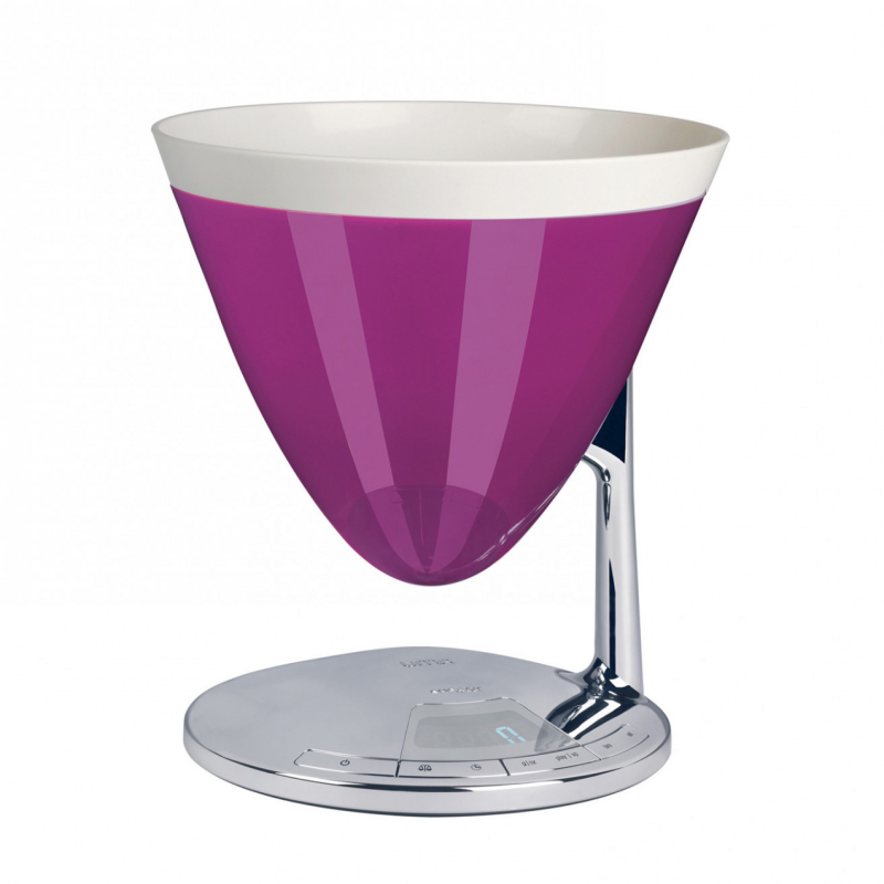  Electronic scale with timer Casa Bugatti Uma fuchsia