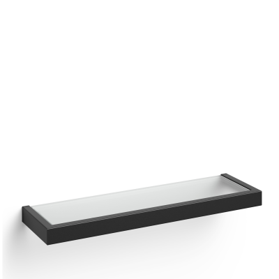 Zack Linea bathroom shelf black 46 cm