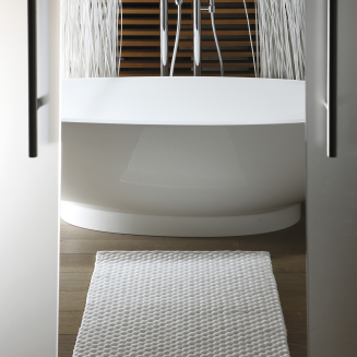  Aquanova Maks Ivory bathroom rug 70x120 cm - 5