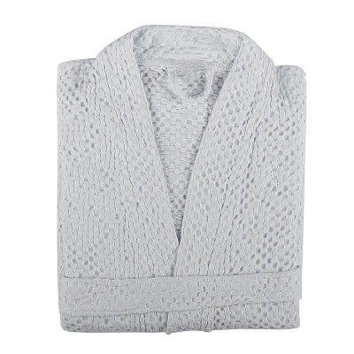  Bricini Be Vegan Silver S kimono bathrobe