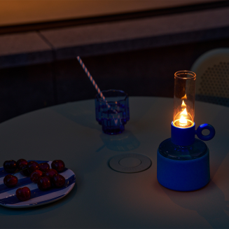 Fatboy Flamtastique XS Flash Blue oil lamp - 7