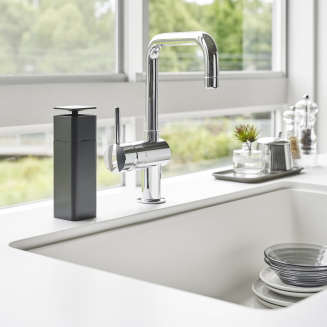  Yamazaki Push Tower dishwashing liquid dispenser, black - 4