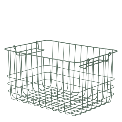 Kosz druciany Mette Ditmer STORE-IT Thyme Green M