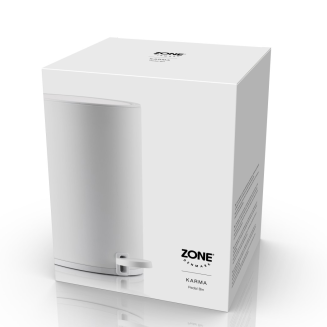 Kosz łazienkowy Zone Denmark Karma White 3l - 2