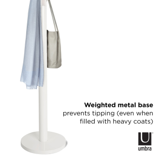  Umbra Flapper White coat rack - 3