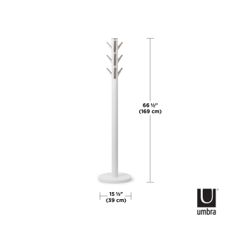  Umbra Flapper White coat rack - 5