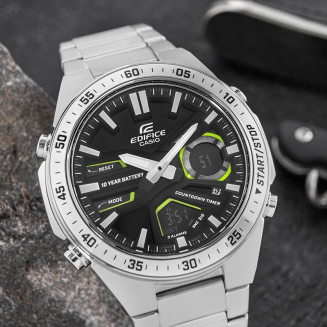 Zegarek Męski CASIO EDIFICE EFV-C110D-1A3VEF + BOX - 4