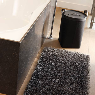  Aquanova Kemen Dark Gray bathroom rug 80x160 cm - 2