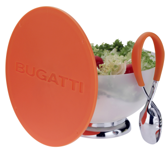  Casa Bugatti Molla Kiss salad tongs, orange - 2