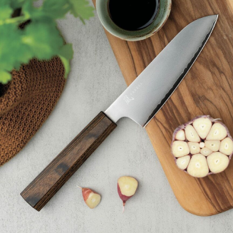 Nóż Santoku Yaxell Hana 12.5 cm - 11
