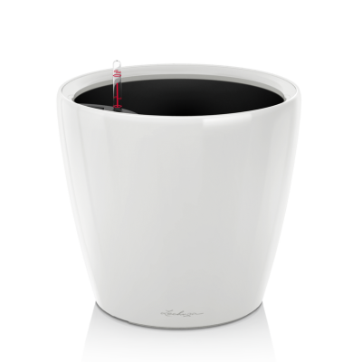  Lechuza Classico Premium LS 21 flowerpot | 28 | 35 | 43 | 50 white gloss