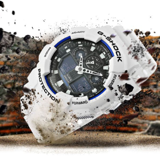 Zegarek Męski CASIO G-SHOCK GA-100B-7AER + BOX - 12