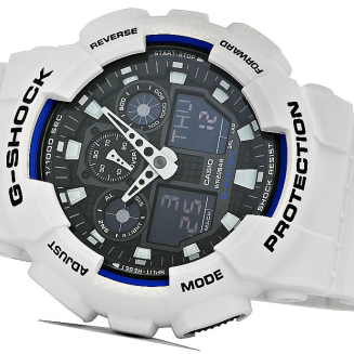 Zegarek Męski CASIO G-SHOCK GA-100B-7AER + BOX - 4