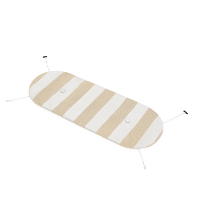  Fatboy Bankski Toní stripe sandy beige bench cushion
