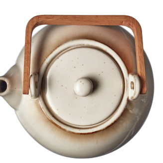  Stoneware jug with strainer Bitz Cream 1.2l - 7