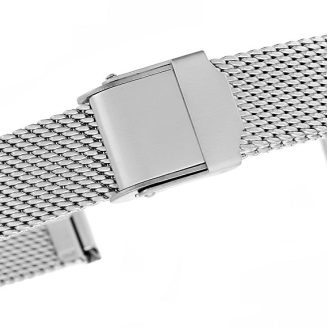 Bransoleta Siatka Srebrna HQ 12 mm 302S12-Z - 2