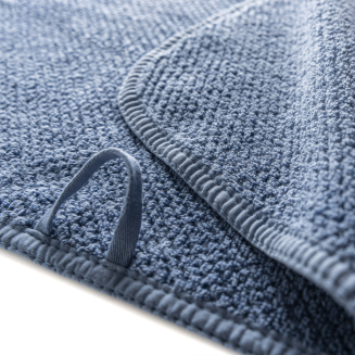  Graccioza Bee Waffle Cobalt towel - 3