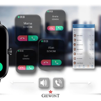 Smartwatch Giewont Czarny GW230-2 - 15