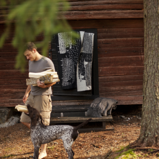  Ścierka Lapuan Kangurit Päkäpää black 48x70 cm - 4