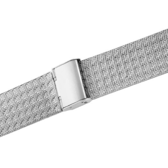 Bransoleta Fashion Mesh Srebrna IPS 22 mm FA22S - 3
