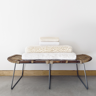  Graccioza Purity White cashmere bathroom rug - 2