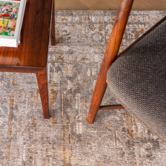  Louis de Poortere Antiquarian Ushak Suleiman Gray rug - 11