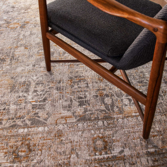  Louis de Poortere Antiquarian Ushak Suleiman Gray rug - 2