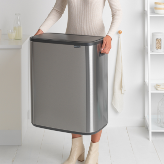 Brabantia Bo Touch Bin 60l, brushed steel - 12