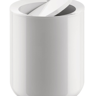 Alessi Birillo white bathroom basket - 2