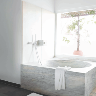  Graccioza Plain Egoist Natural bathroom rug - 5