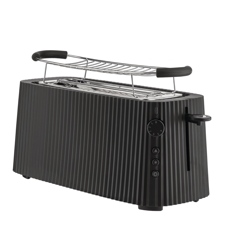 Alessi Plisse XXL toaster black