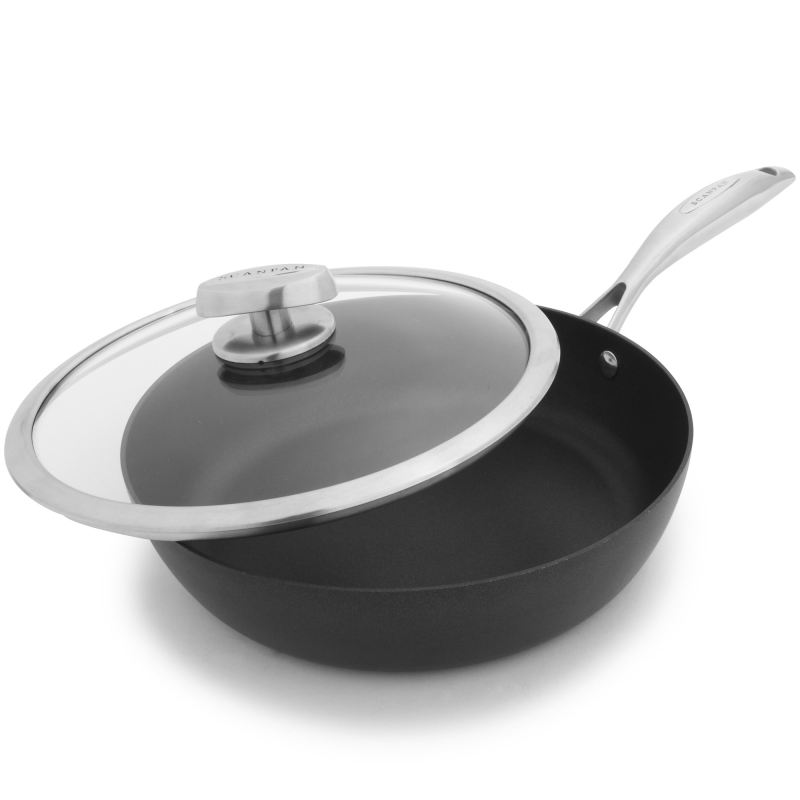 Deep frying pan with cover Scanpan Pro IQ 28 cm