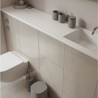 Kosz łazienkowy Zone Denmark Time Concrete 3l - 5