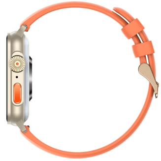 Smartwatch Damski RUBICON RNCF06 Tytan/Orange SMARUB221 - 3