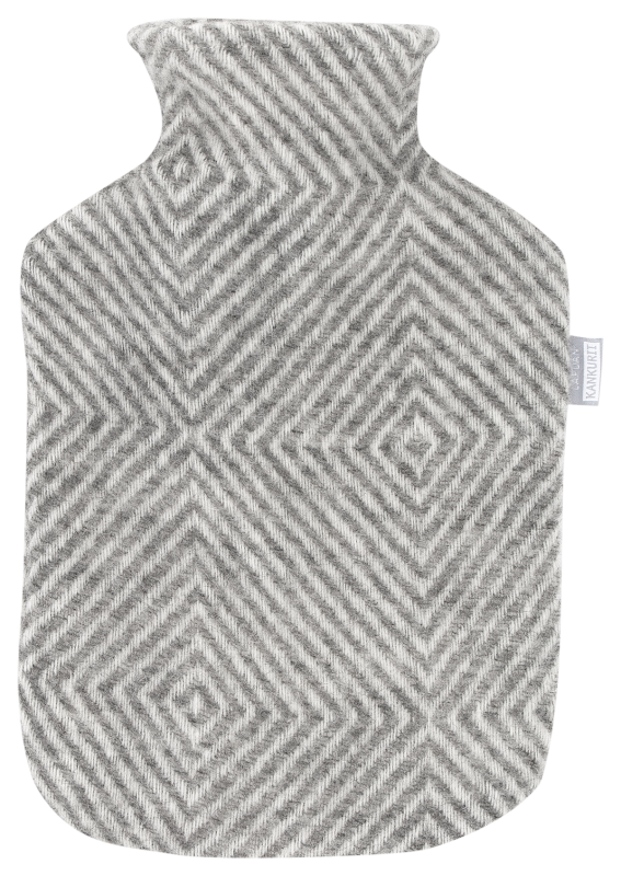  Lapuan Kankurit Maria hot water bottle grey-white 2l